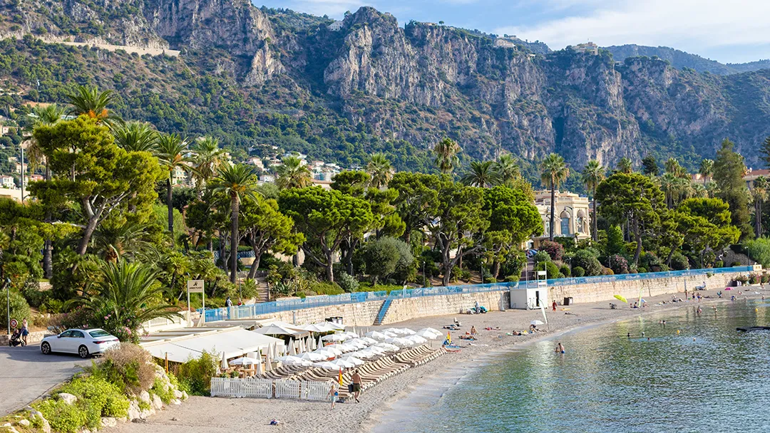 Пляжі Beaulieu-sur-Mer